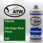 Preview: Mazda, Montego Blue Pearl, M8: 400ml Sprühdose, von ATW Autoteile West.